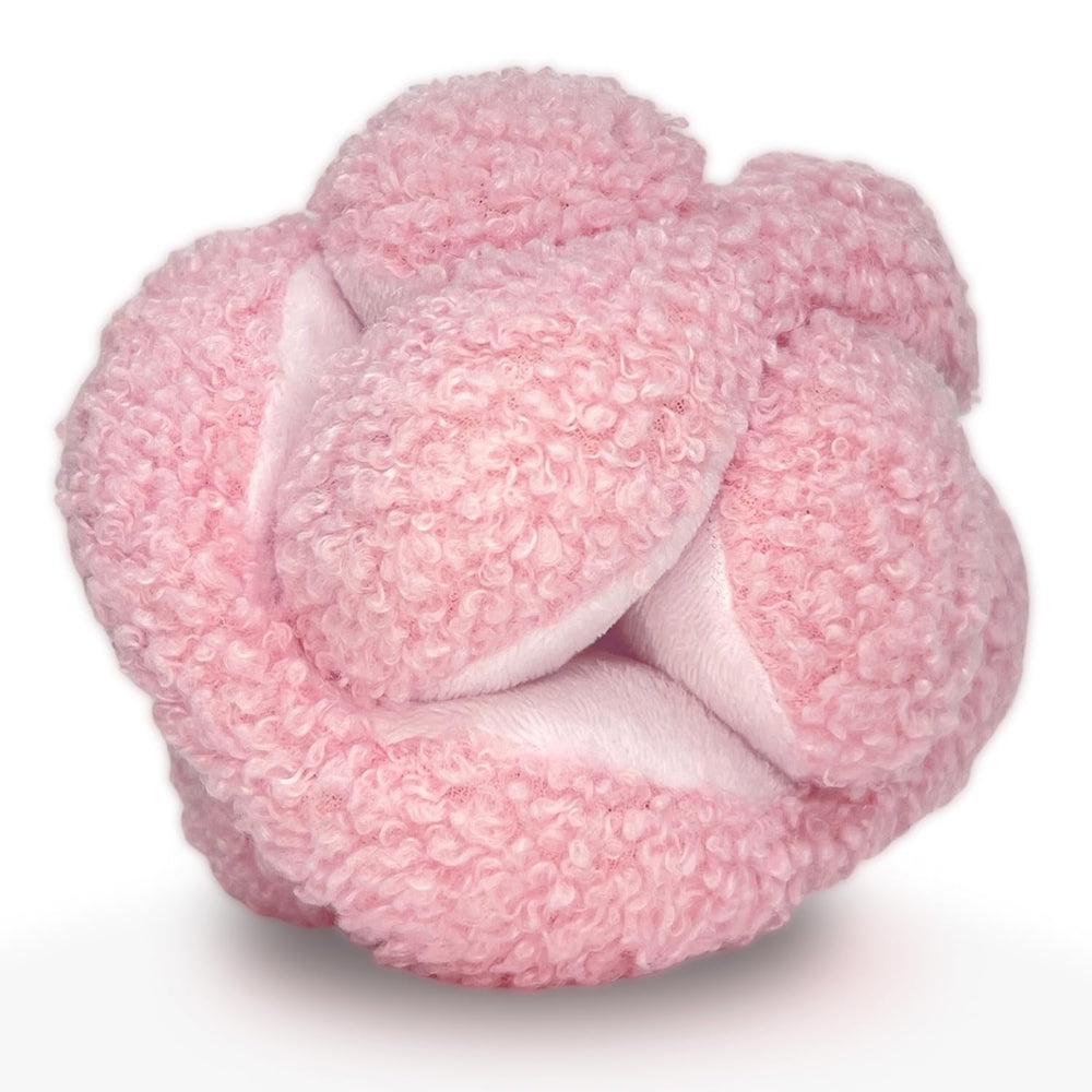 Glory To Dog boule-puzzle rose avec 8 sifflets pour stimuler le reniflement des chiots.