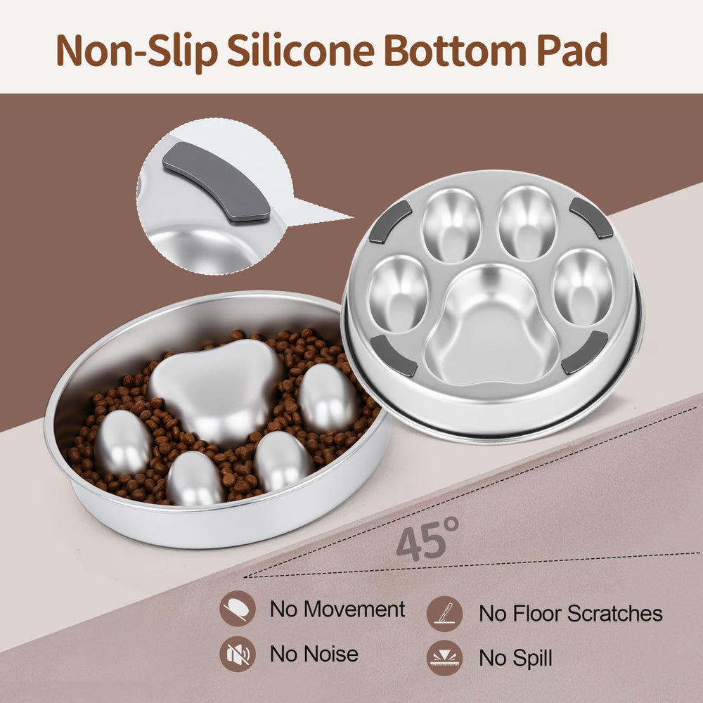 GLYVIAN Slow Feeder enrichissement interactif pour stimuler mentalement le chien.