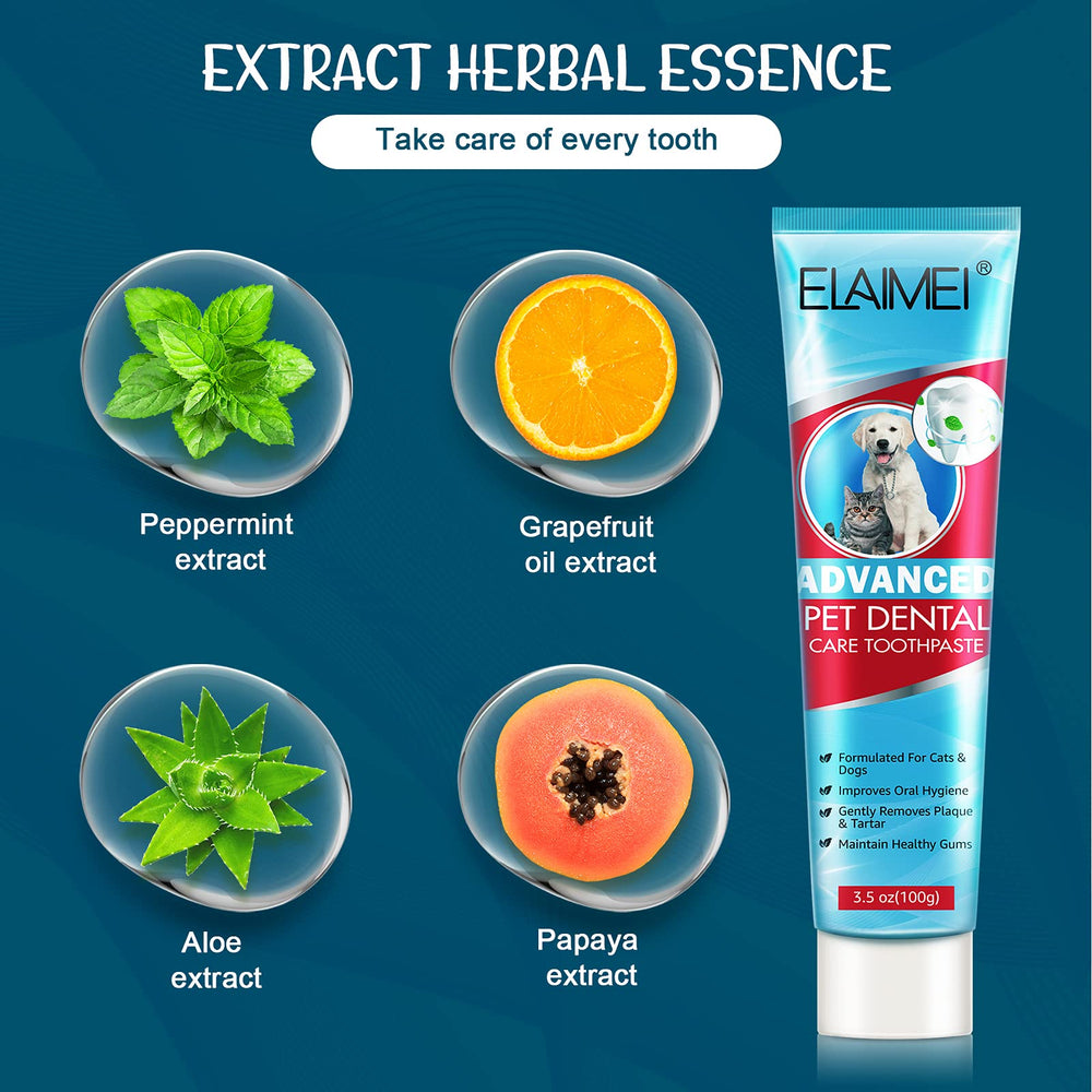 GNAPY emballage dentifrice chien prêt à l'emploi.