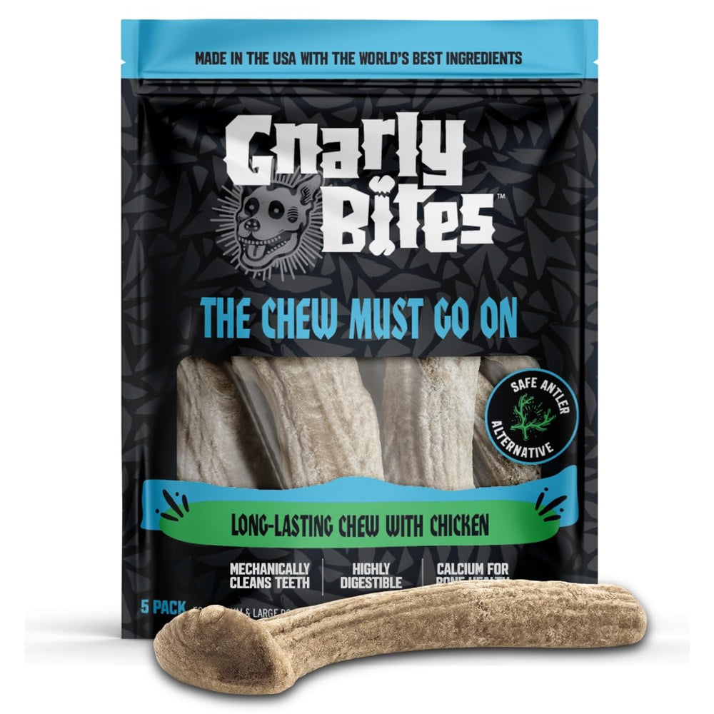 Gnarly Bites: os durable poulet réel, mastication longue et satisfaisante.