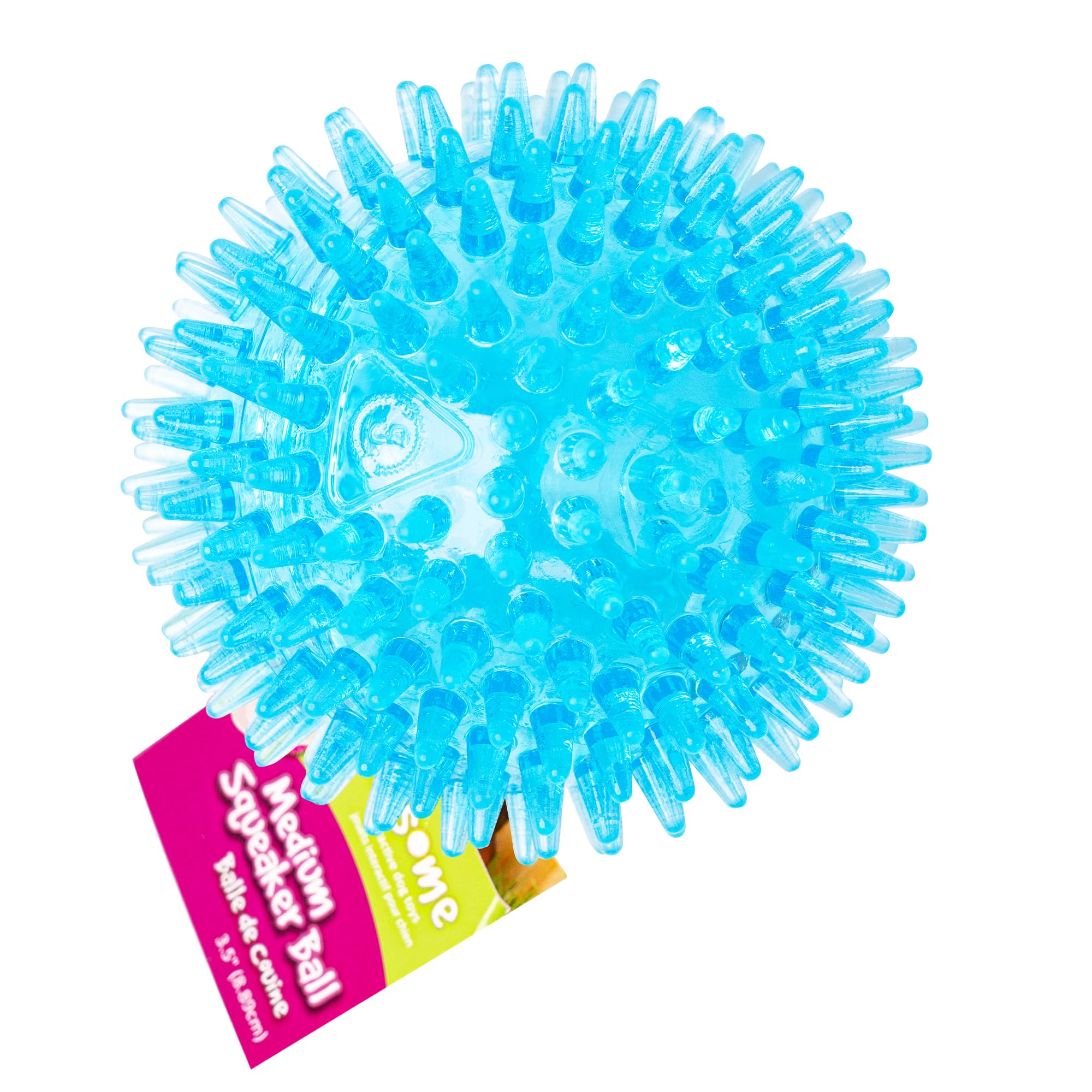 Balle Gnawsome siffante 3,5 pouces stimule les sens du chien pendant le jeu
