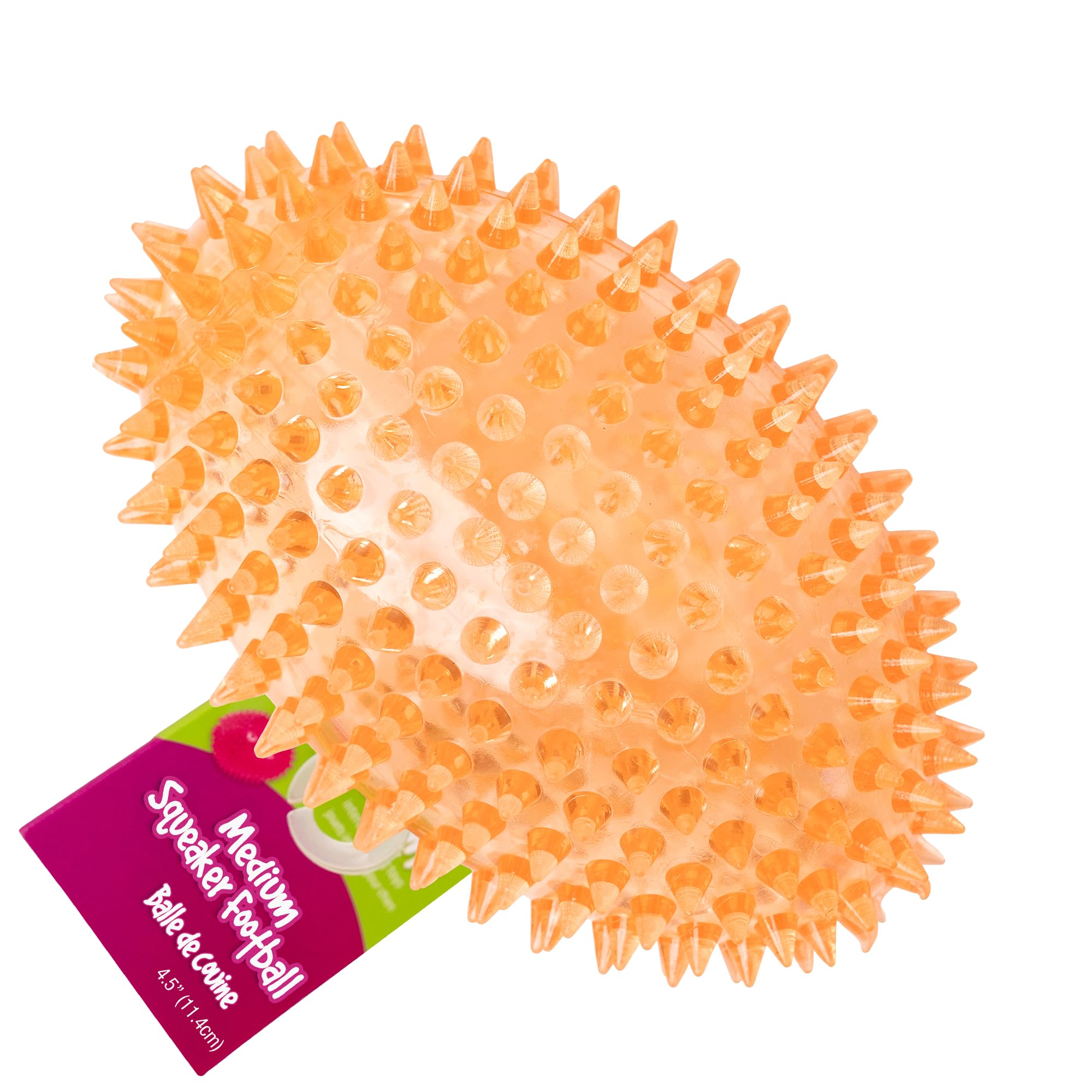 Gnawsome Balle Siffleuse Épineuse prête au jeu