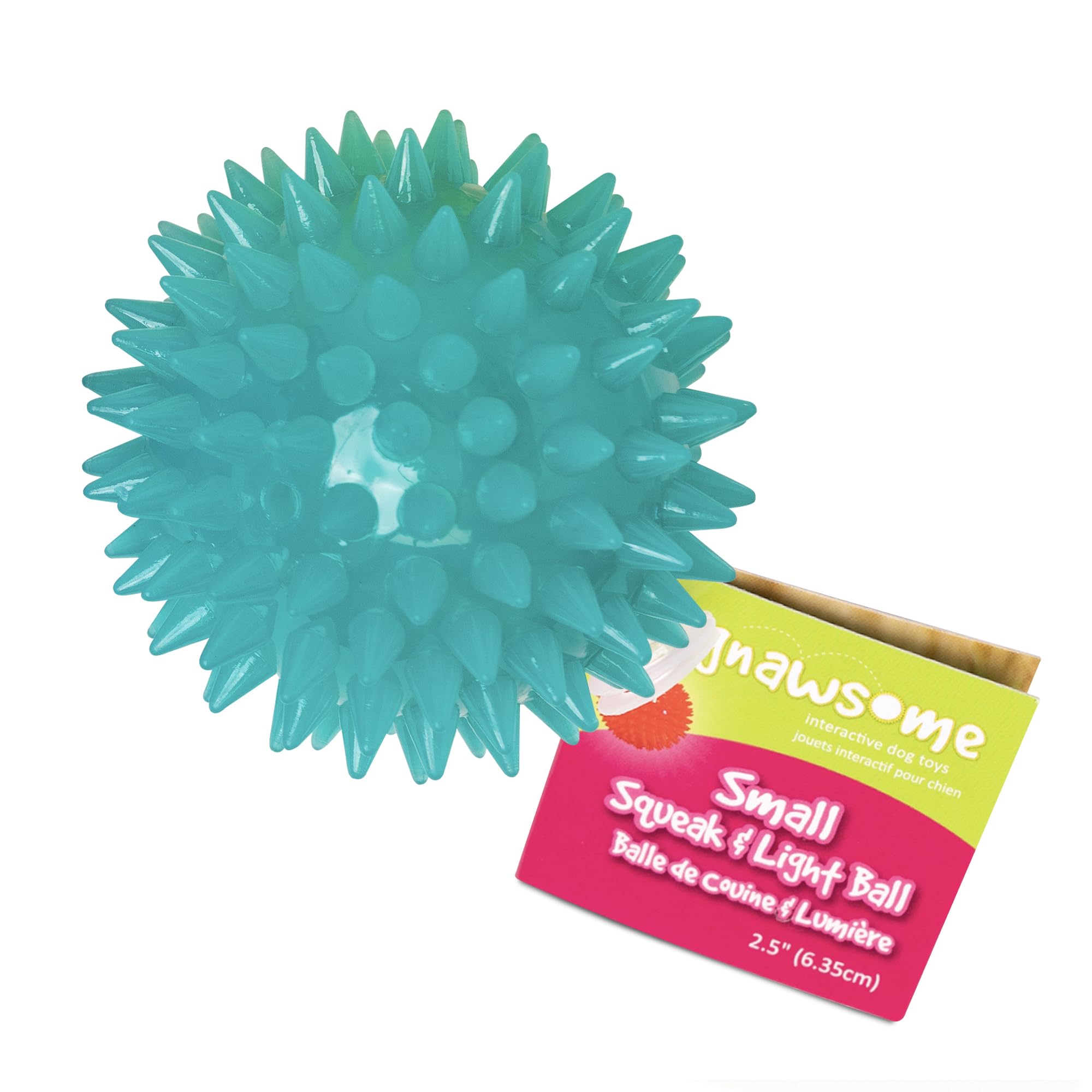 Gnawsome foot-ball sifflement lumineux pour sessions de jeu dynamiques.