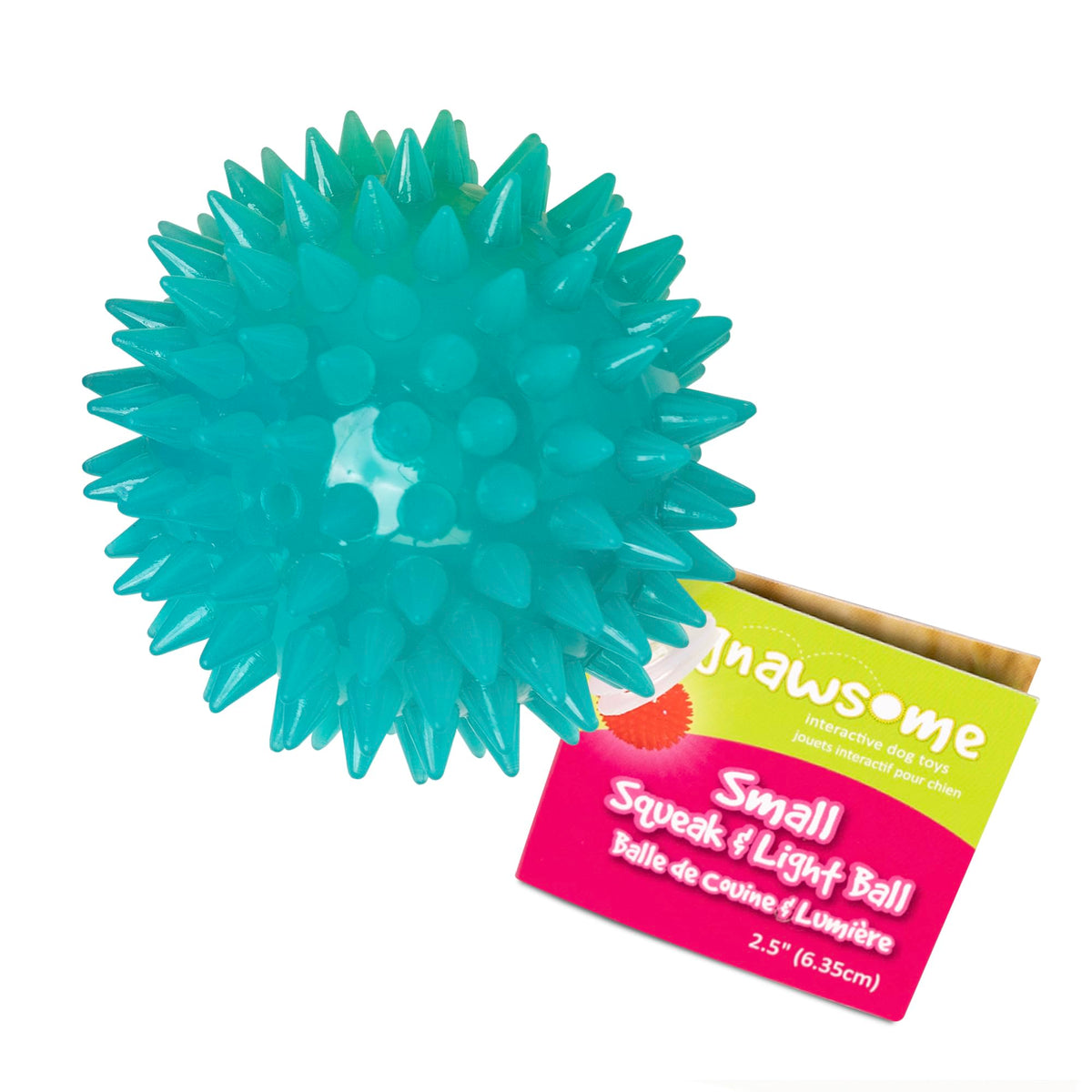 Gnawsome foot-ball sifflement lumineux pour sessions de jeu dynamiques.