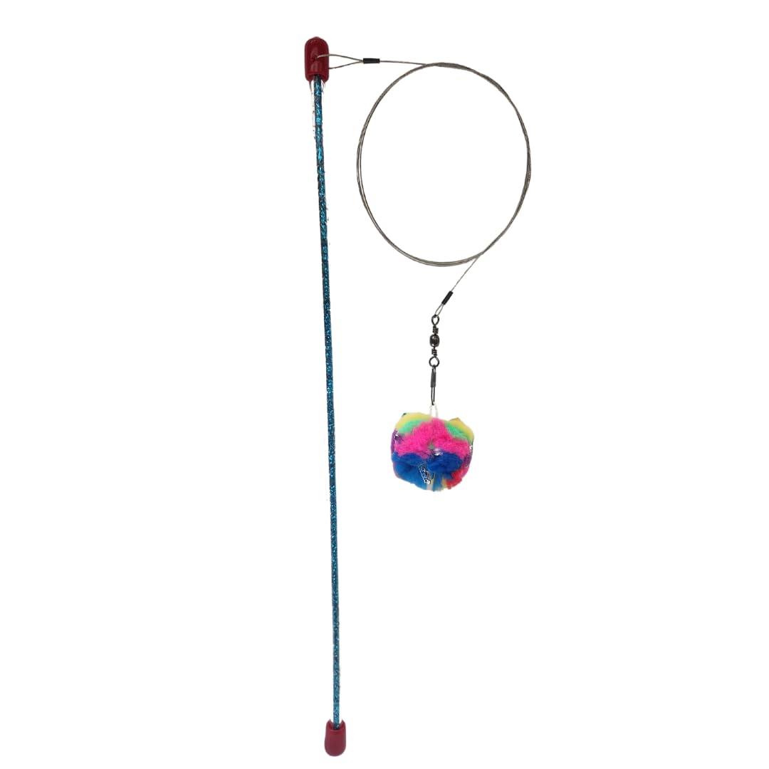 Go Cat Da Ball Toy: balle crinkle avec boucle pour jeu interactif du chat.