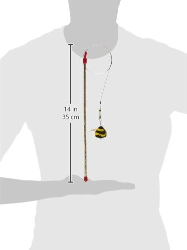 GoCat Da Bee Wand avec paillettes, sessions de jeu dynamiques et sûres.