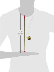 GoCat Da Bee Wand avec paillettes, sessions de jeu dynamiques et sûres.