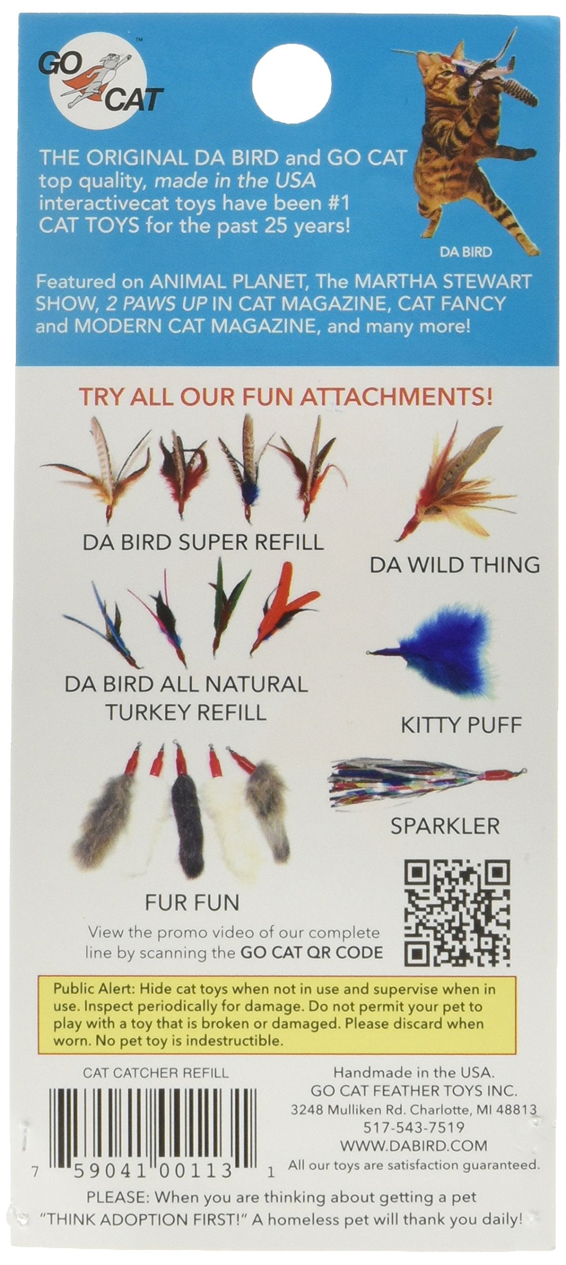 Go Cat Refill Cat Catcher Souris Mouvement – stimulation de l’instinct de chasse