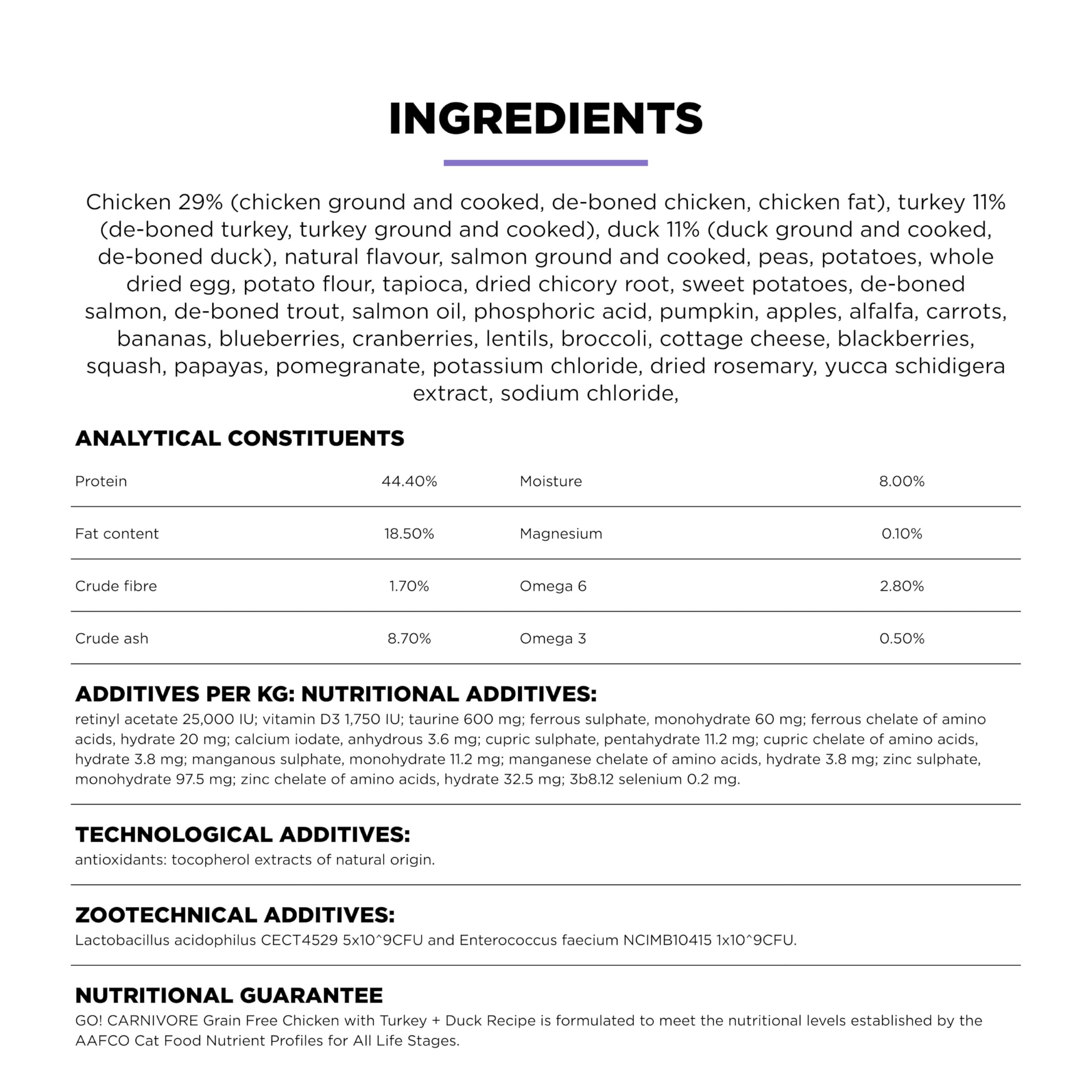 Go! Solutions Carnivore canneberges: antioxydants naturels et soutien urinaire.