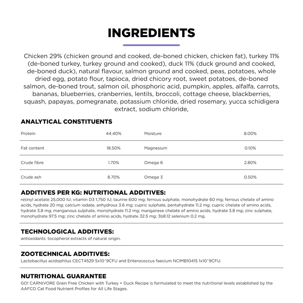 Go! Solutions Carnivore canneberges: antioxydants naturels et soutien urinaire.