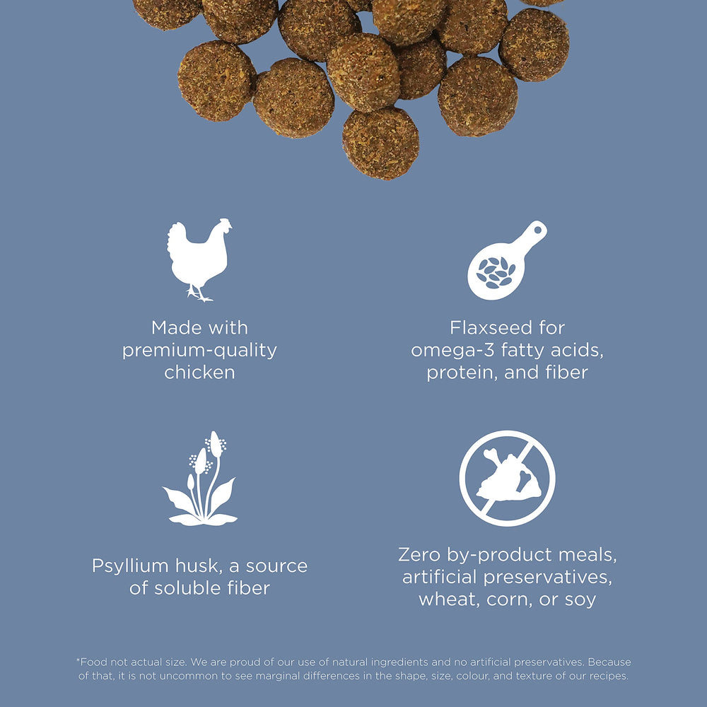 Go! Solutions L-carnitine soutient le métabolisme des graisses chez les chiens.