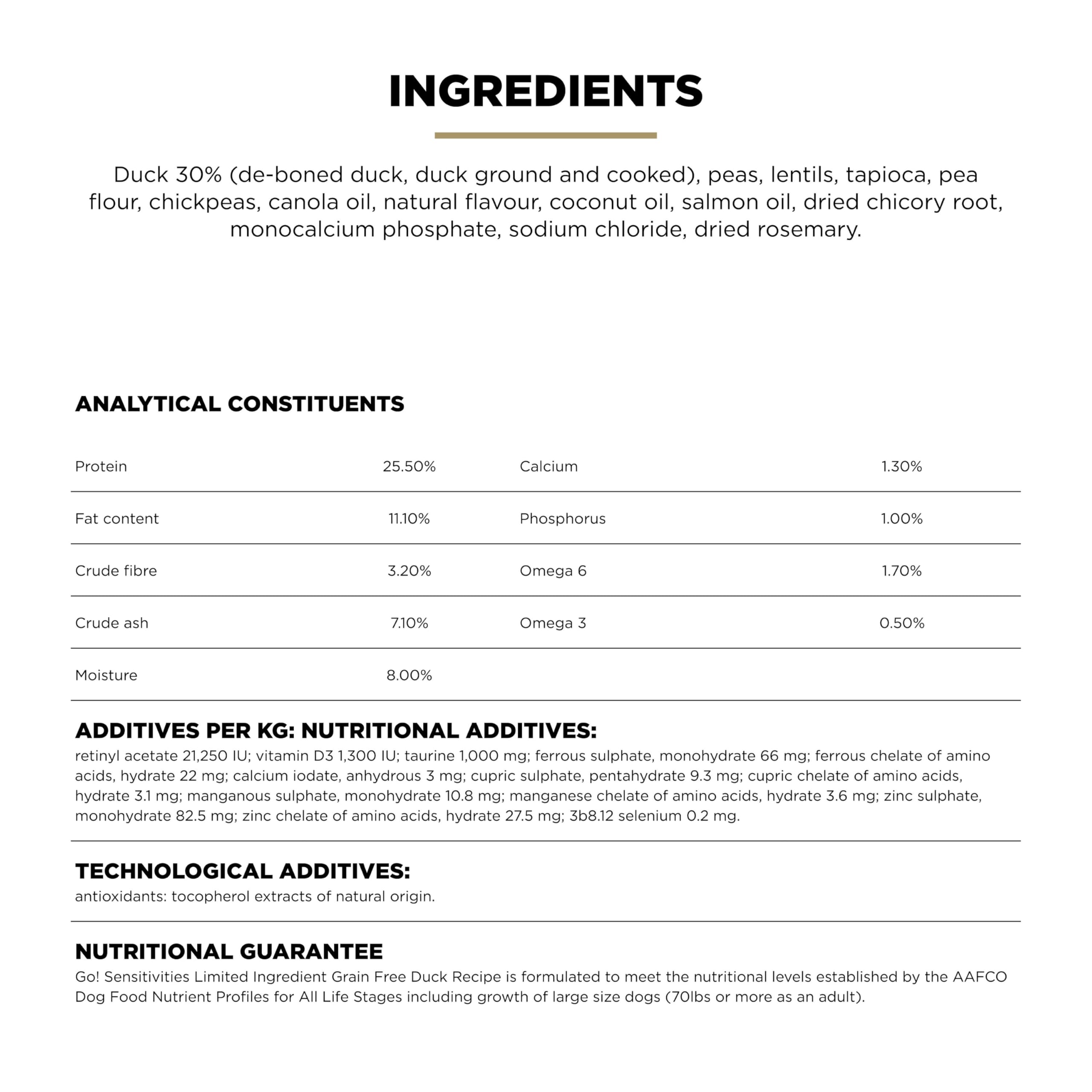 Go Solutions Sensitivities omega3-6 colza, pelage sain et peau confortable