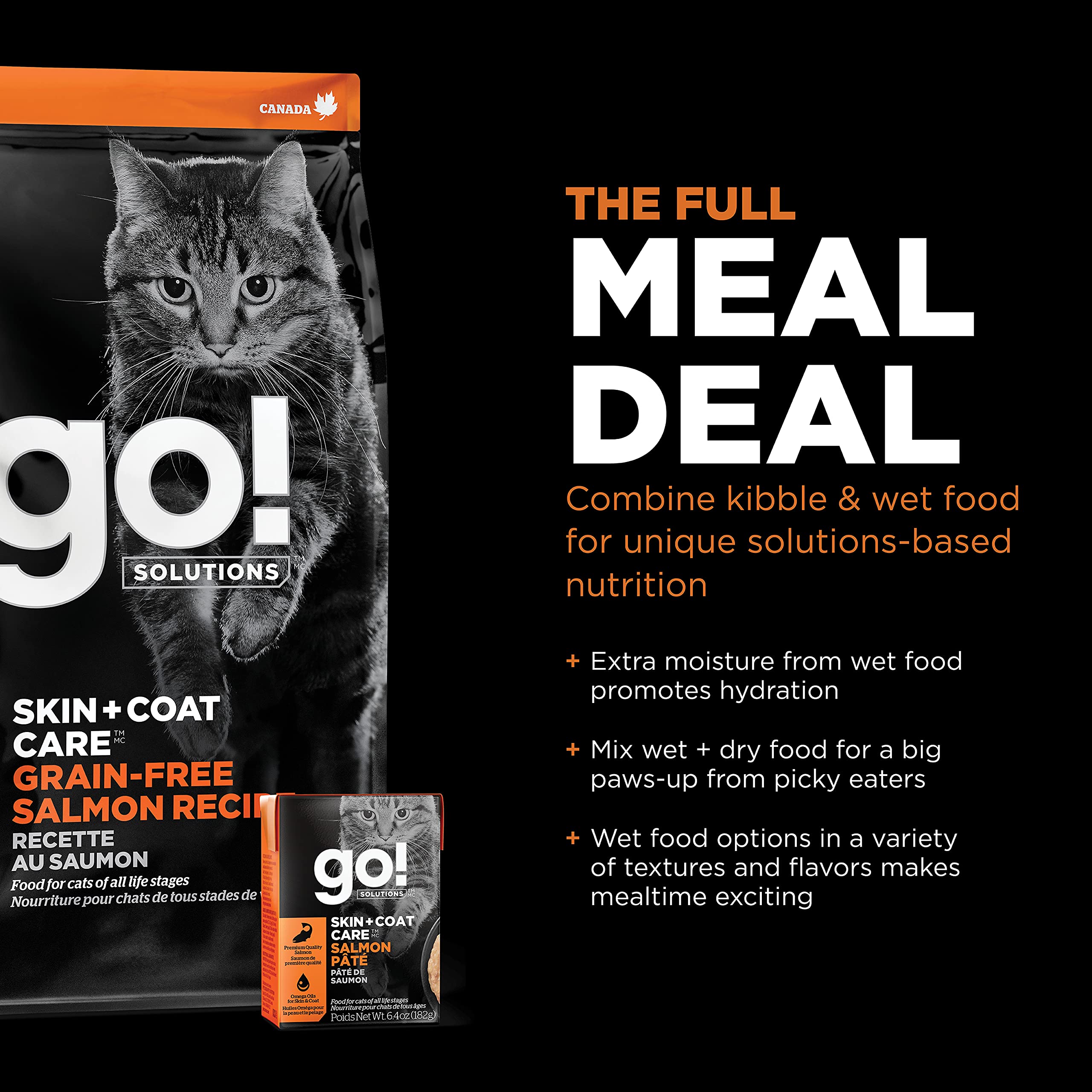 Go! Solutions Sans céréales: option grain-free pour chat