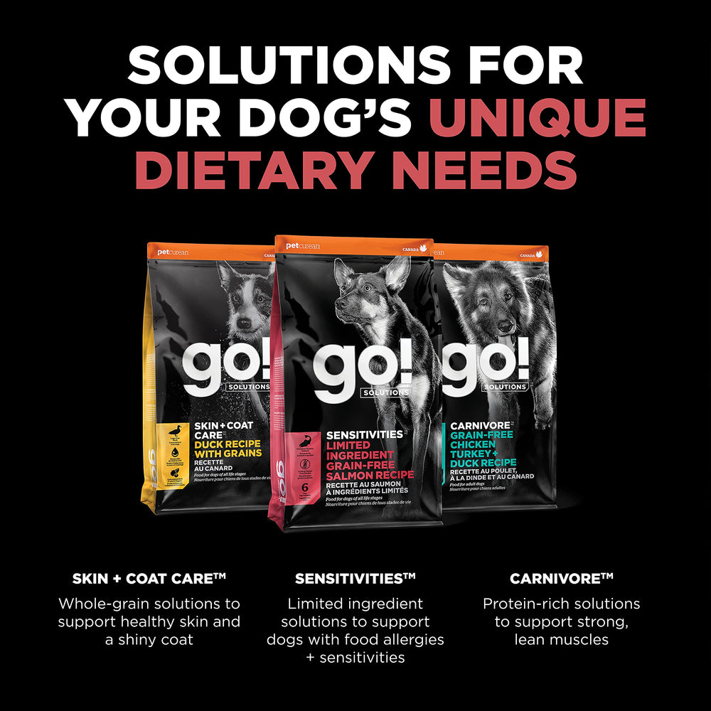 Go! Solutions Sensibilites sans-cereales, facilite la digestion et énergie stable.