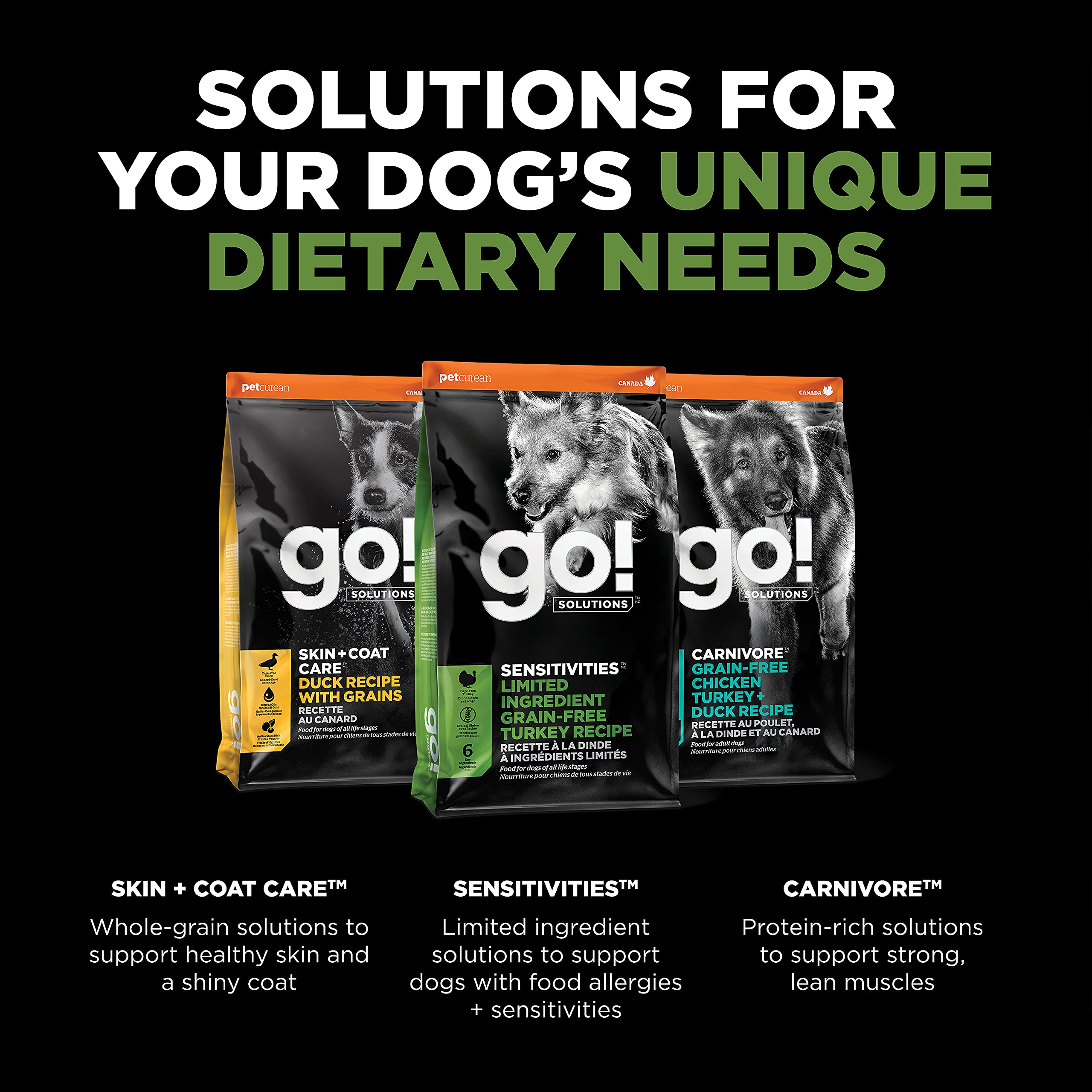 Go! Solutions Sensitivities sans céréales – facile à digérer pour tous les âges