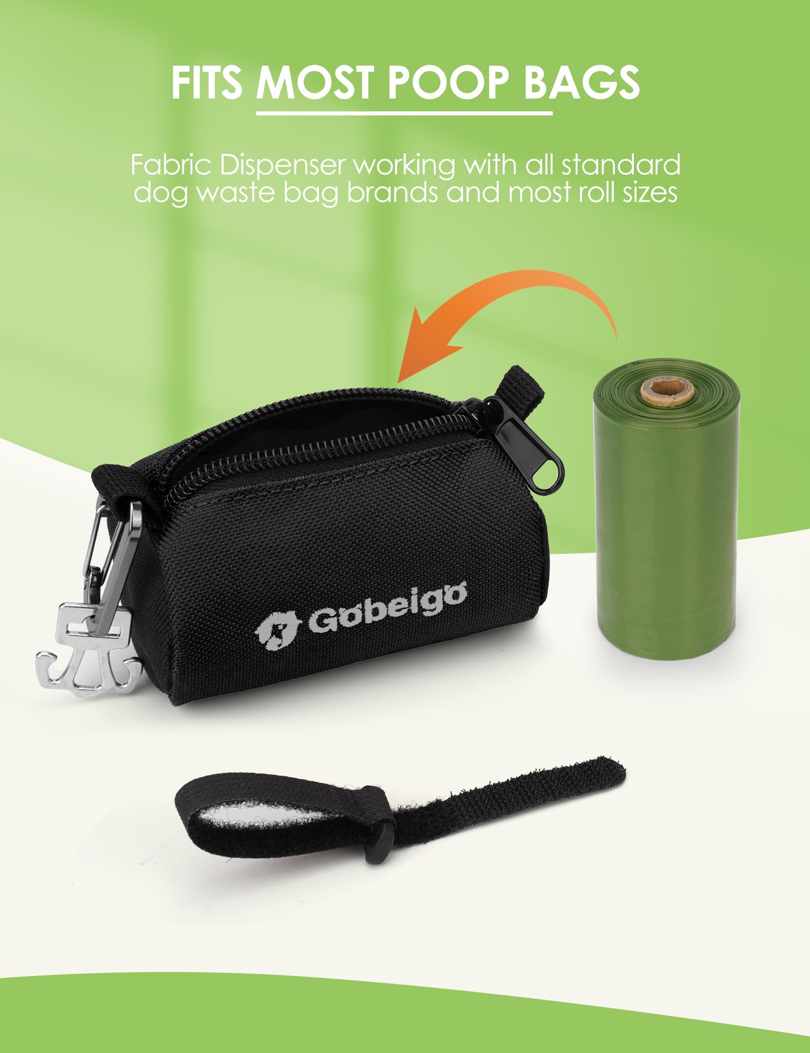 Gobeigo bande auto-agrippante pour fixation sécurisée