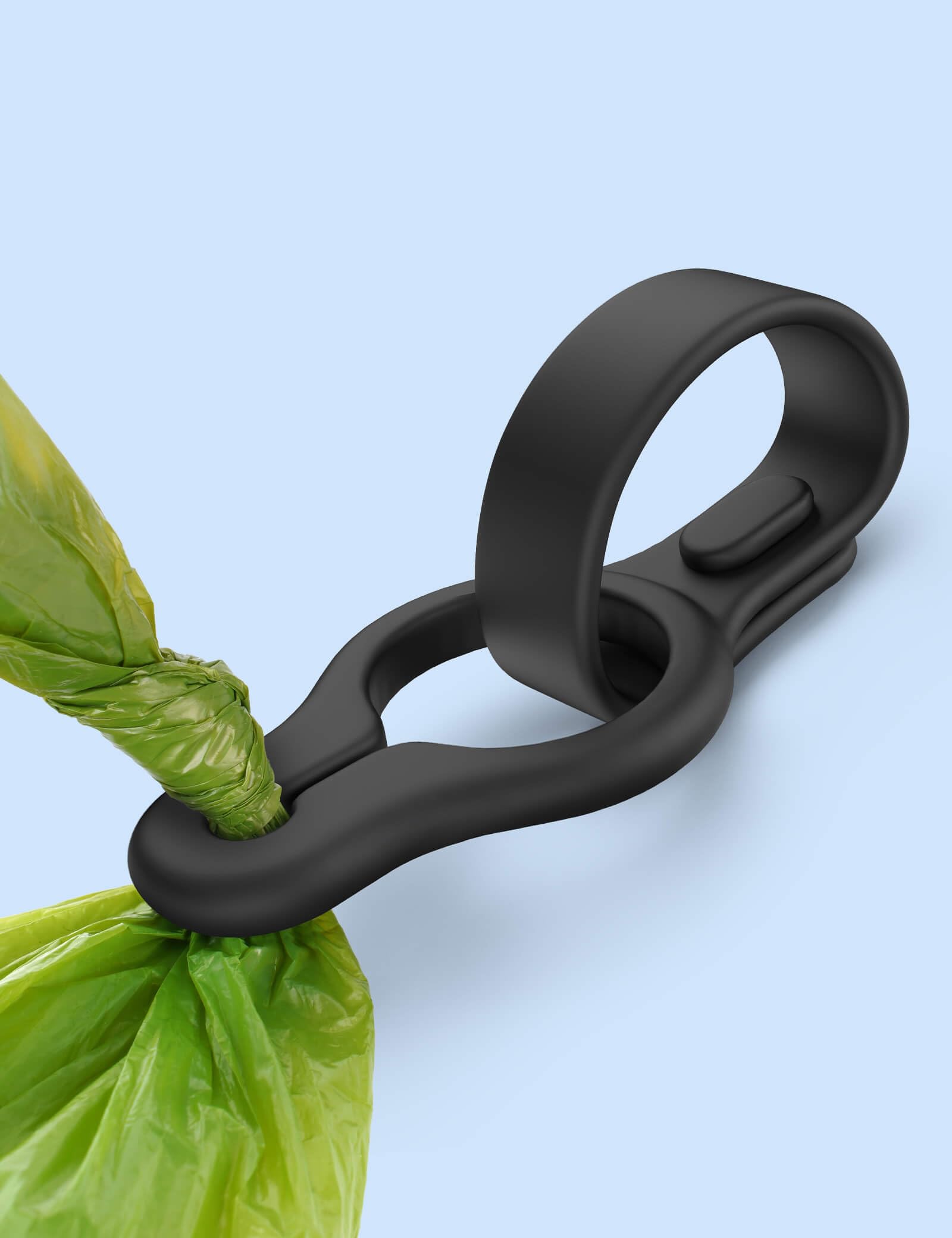 Gobeigo Clip mains libres pour la laisse, idéal pour garder les mains libres pendant la marche.