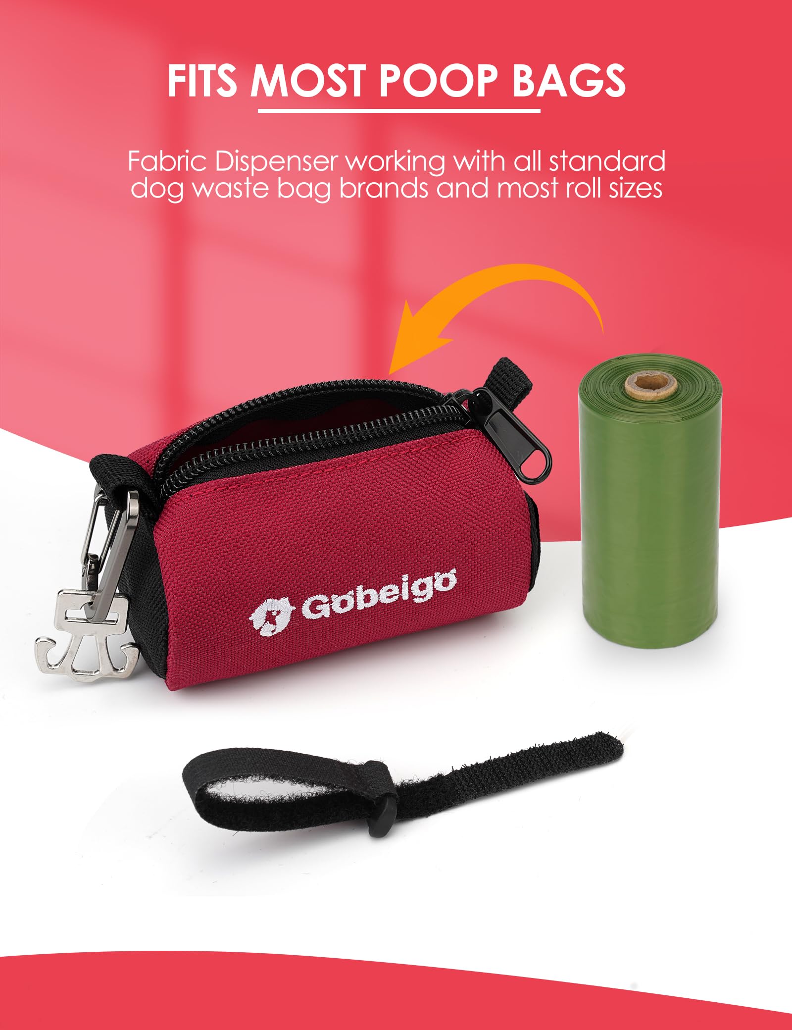 Gobeigo ouverture en forme d'os facilite l'extraction rapide des sacs.