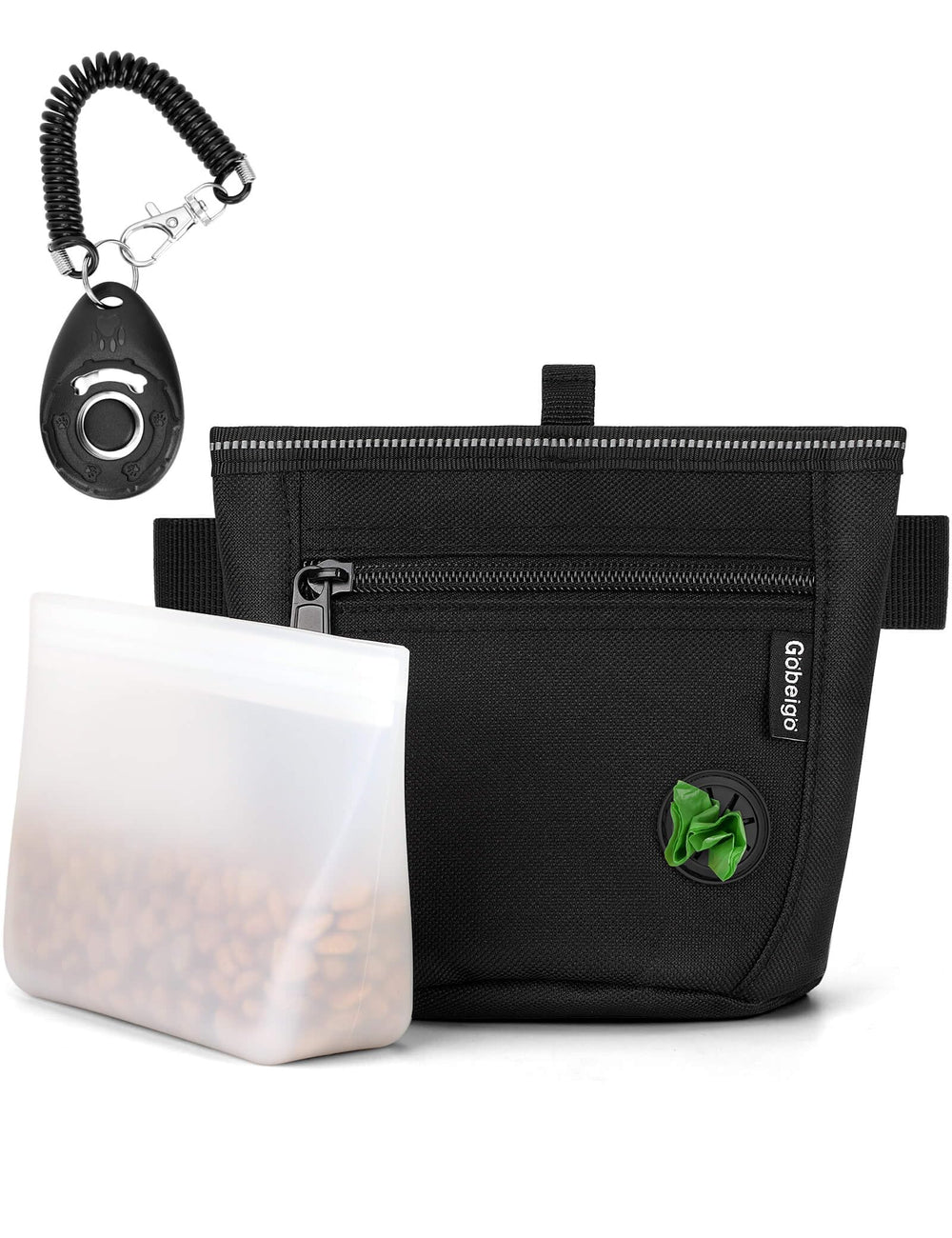 Gobeigo sac traitments chien insertion silicone : rangement propre et frais