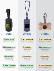 Gobeigo sangle silicone adaptable, compatible avec toutes les laisses.
