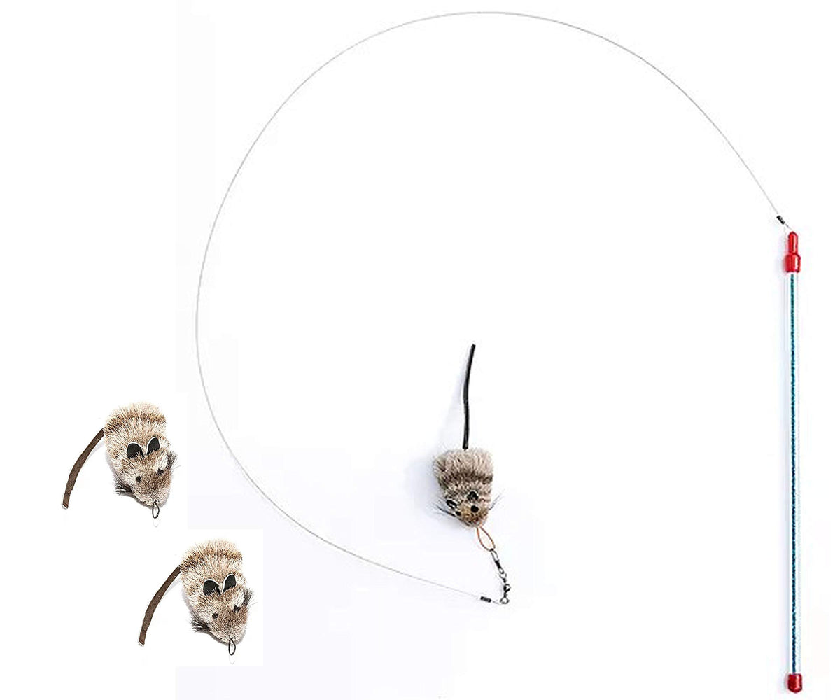 GoCat attrape-chat avec baton, stimule l'instinct de chasse du chat