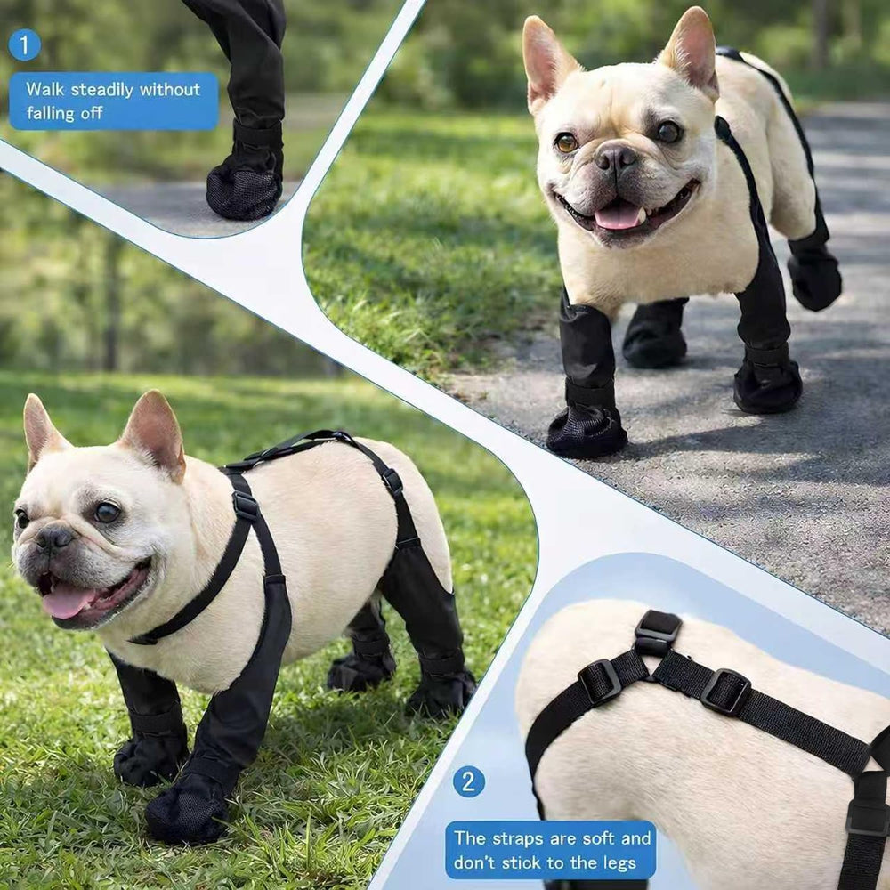 Gockeoz sangles réglables pour bottes-chien, maintien sûr