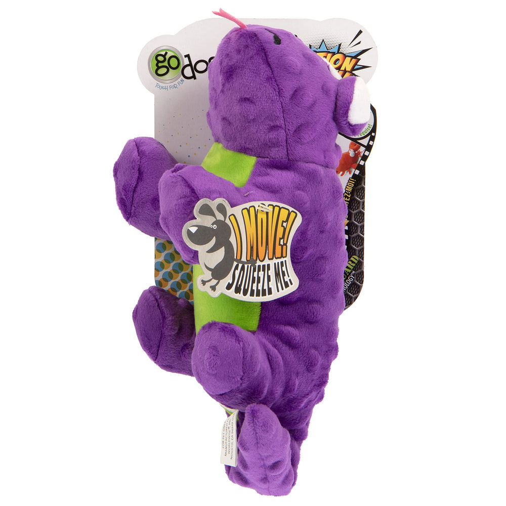 GoDog Lézard Action Plush, technologie de résistance à la mastication pour durer plus longtemps