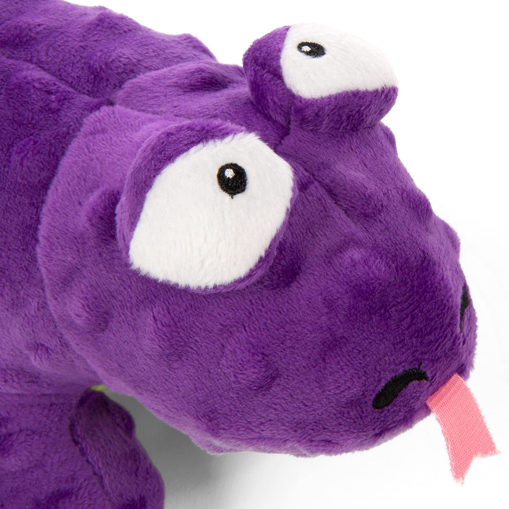 GoDog Lézard Action Plush, sifflet interne pour surprises sonores pendant le jeu