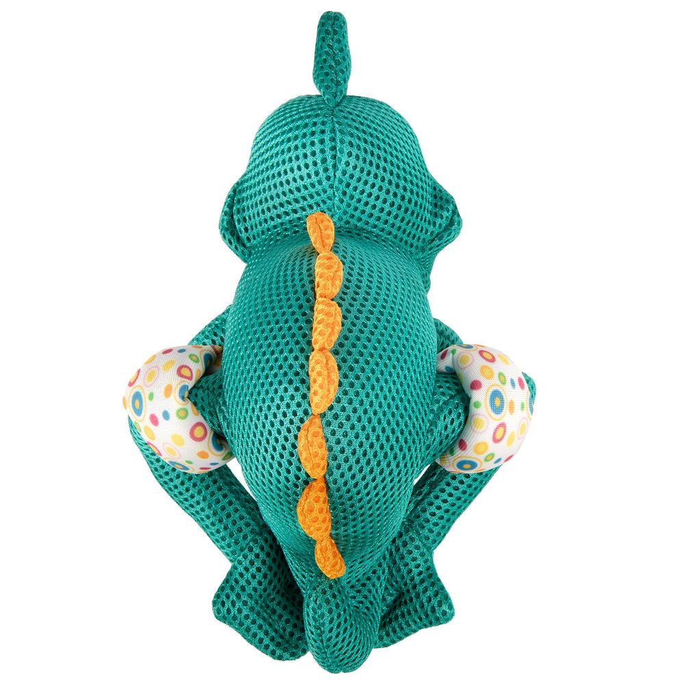 GoDog Amphibianz Chameleon Teal – sifflet integre pour stimuler le jeu.