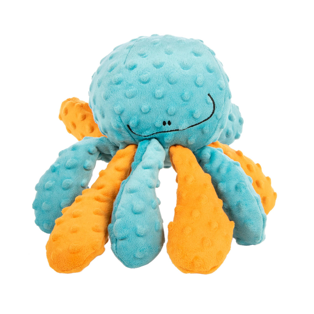 goDog Crazy Tugs Poulpe Sifflet : jouet robuste pour jeux interactifs et stimulation