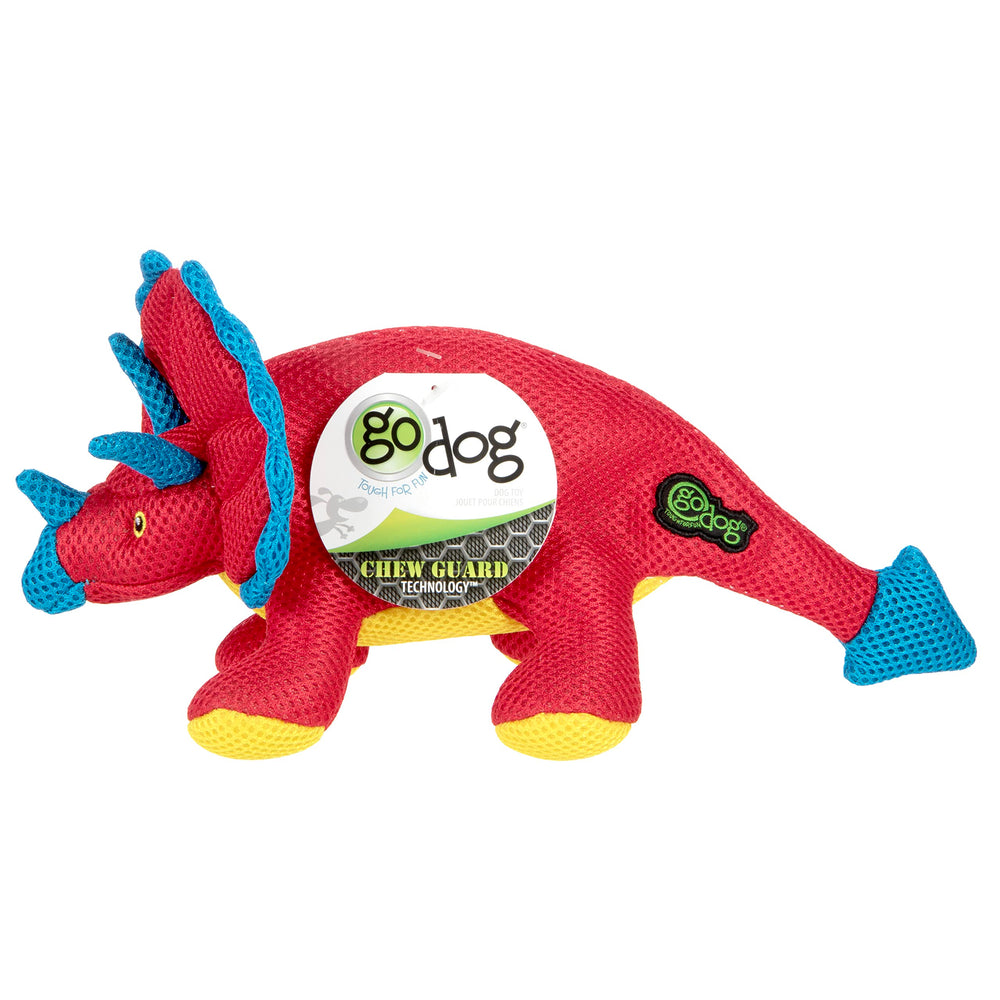 goDog Dino Frills : rembourrage minimal pour limiter les dégâts et faciliter le nettoyage.