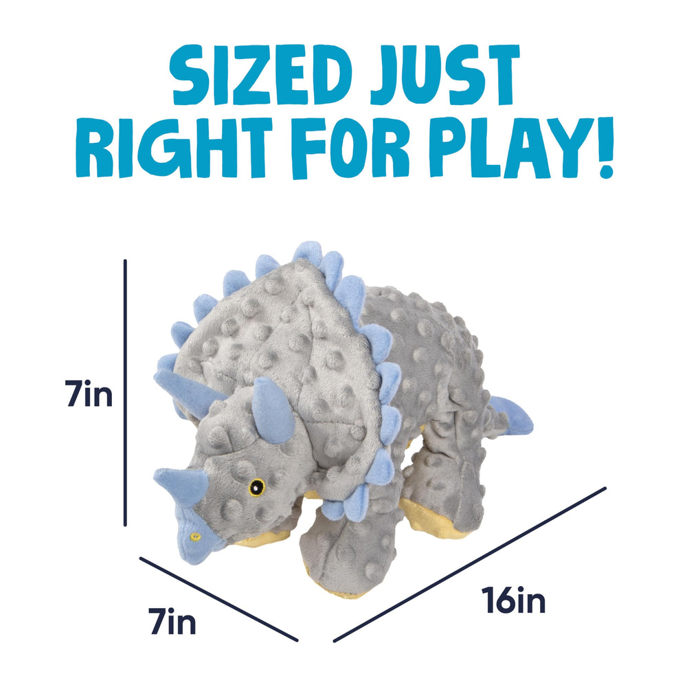 goDog Dinos Frills texture peluche bulle, plaisir tactile pendant le jeu.
