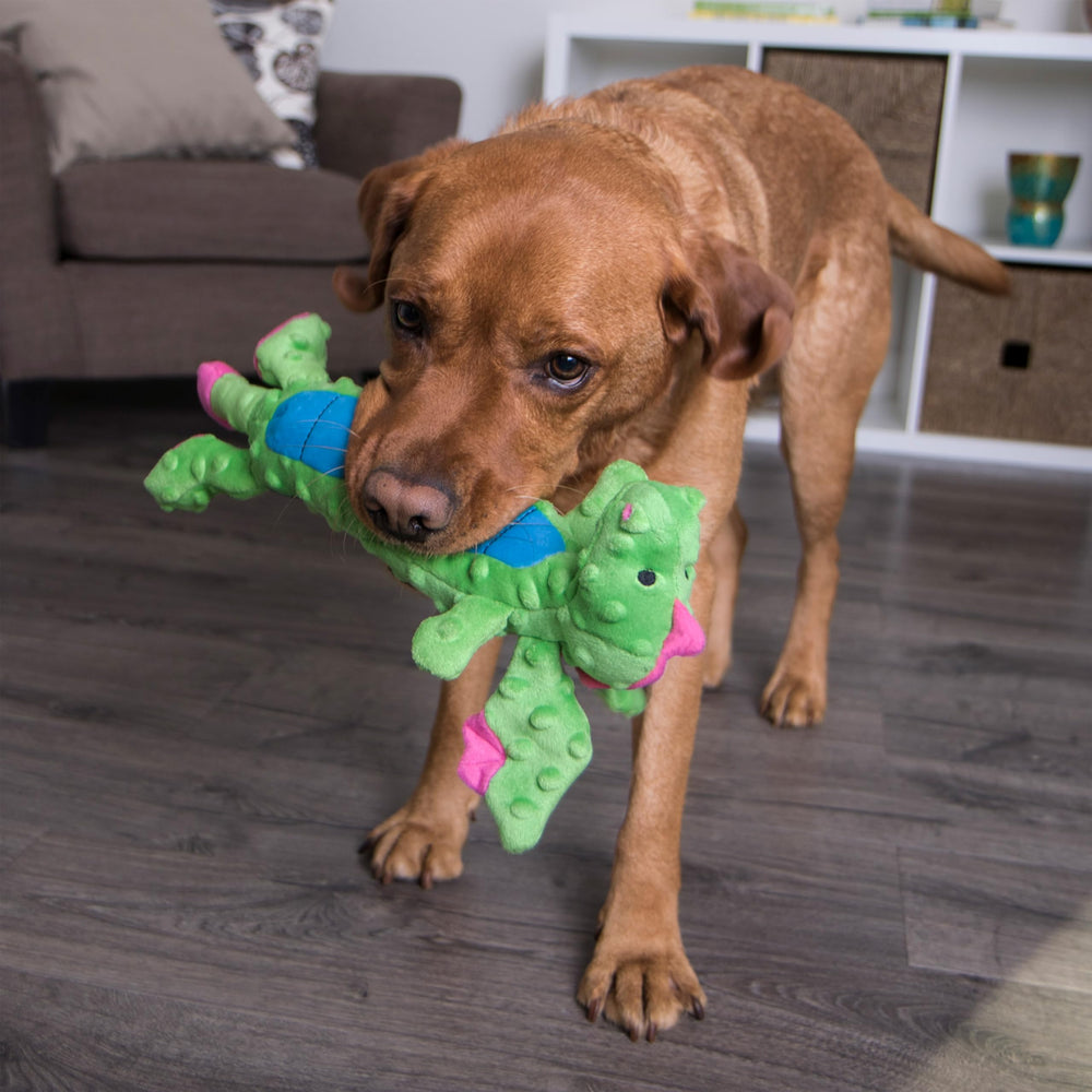 goDog dragon tissu doux vert, confort et douceur pour chiens