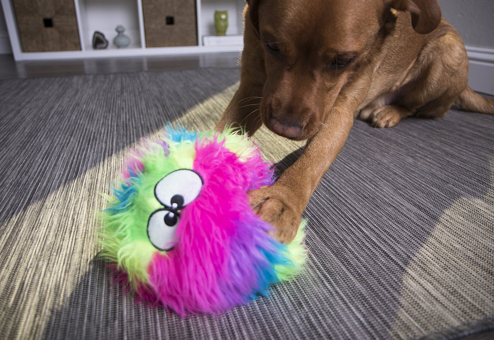 GoDog Furballz durable renforcée grand: conçu pour résister aux jeux intenses et mordillages.