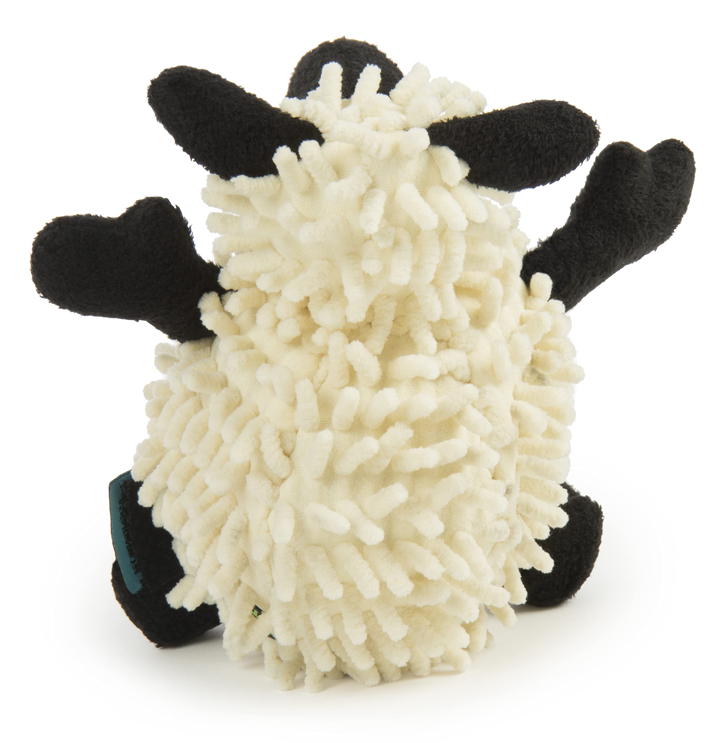 GoDog Fuzzy Wuzzy Lamb, coutures renforcées pour une utilisation durable.