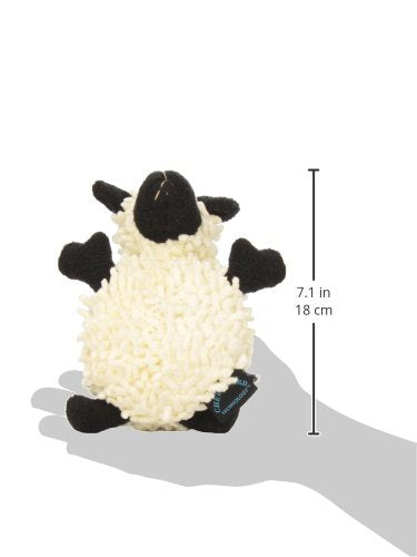 GoDog Fuzzy Wuzzy Lamb, peluche mouton à sifflet, idéal pour l’entraînement ludique.