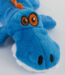 goDog Gator bleu: sifflet intégré pour sessions de jeu dynamiques.