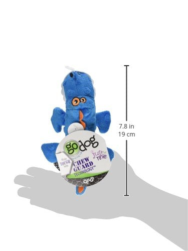 goDog Gator bleu: utilisation quotidienne et jeux de récupération pour chien.