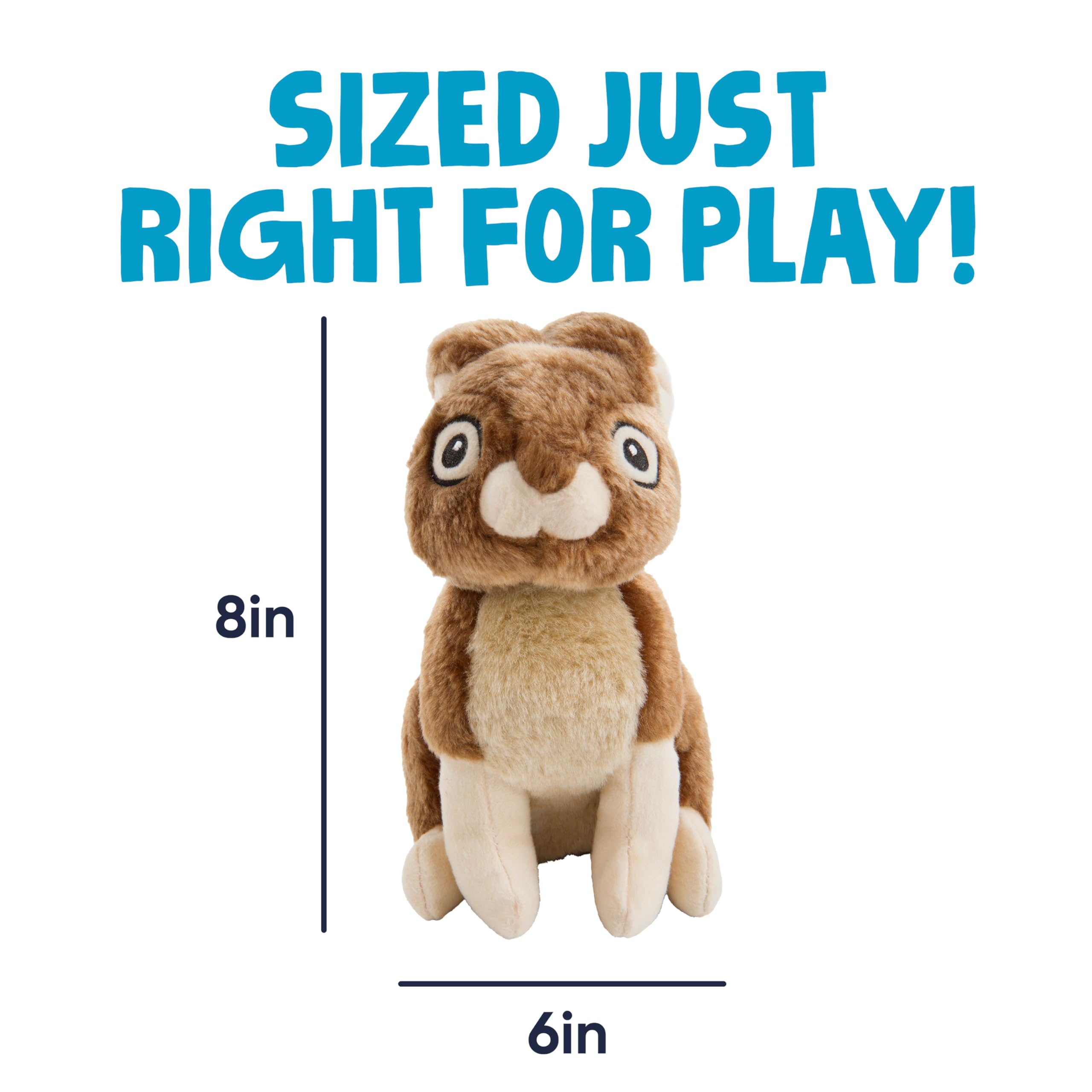 goDog Wildlife lapin-peluche-coutures-renforcees, resistance accrue lors des sessions de jeu.