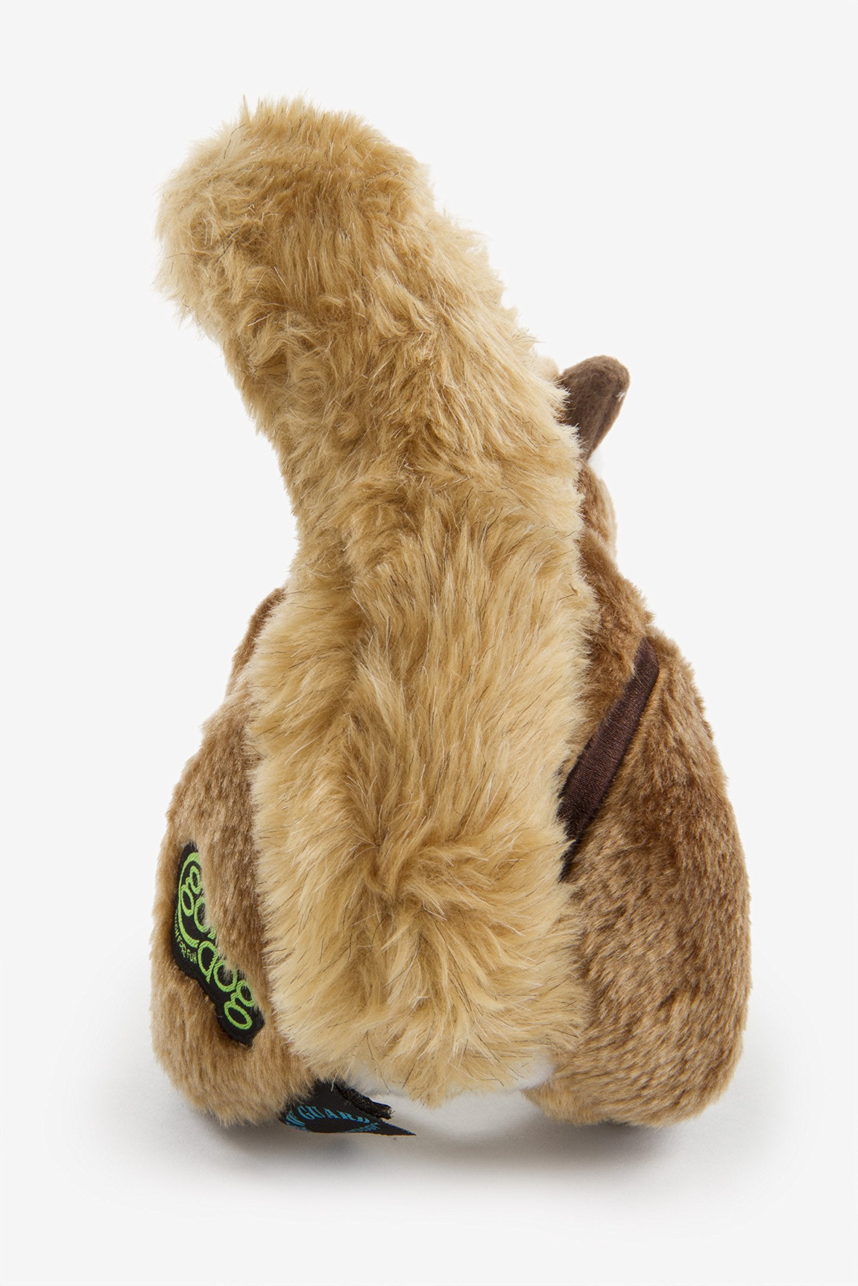 goDog Wildlife tamia brun grand peluche, parfait pour les câlins nocturnes.