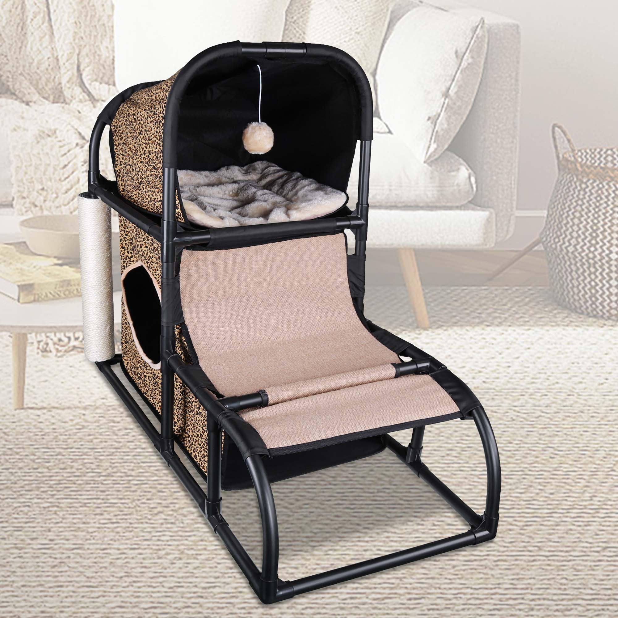 Goetland Condo Chat Maison Nid Doux: refuge confortable pour la sieste