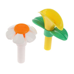 Gofidin embout buse fleur orange pour fontaine chat, remplacement fiable