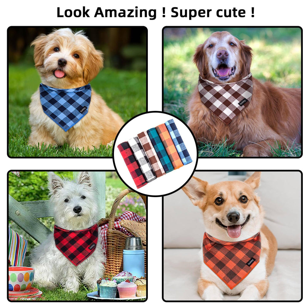 Bandana Gofshy pour chien, accessoire polyvalent pour photos et sorties.