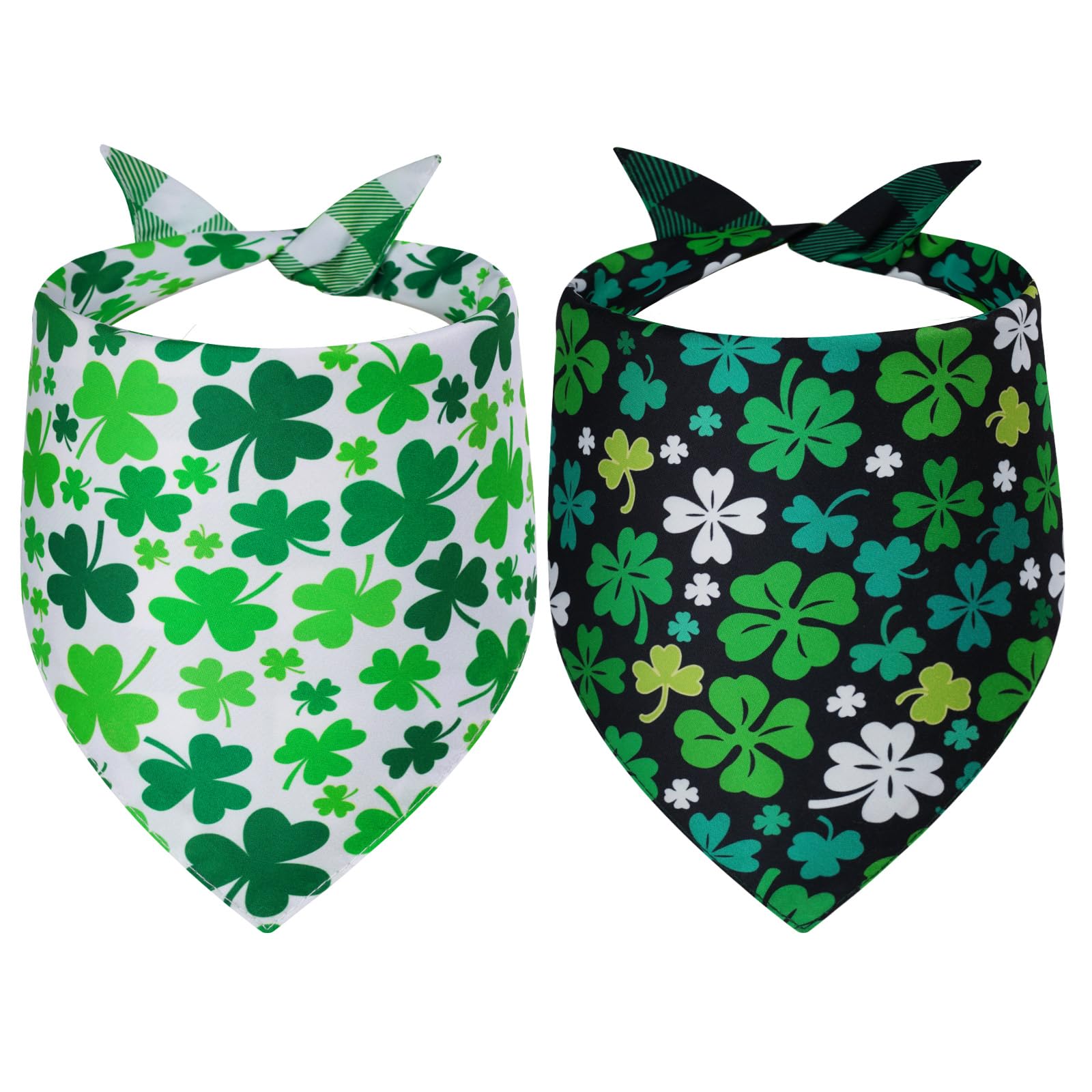 Bandanas Gofshy Saint-Patrick ensemble festif sur chien, look mémorable