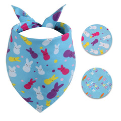 Gofshy bandeau chien paques double-face pour des looks festifs.