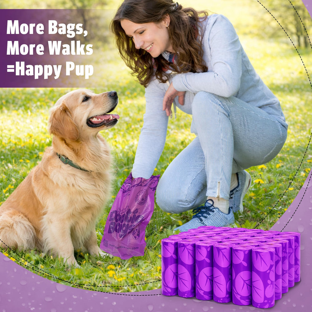 GoGo Stik Happy Dootie – sacs de taille moyenne adaptés à la plupart des chiens.