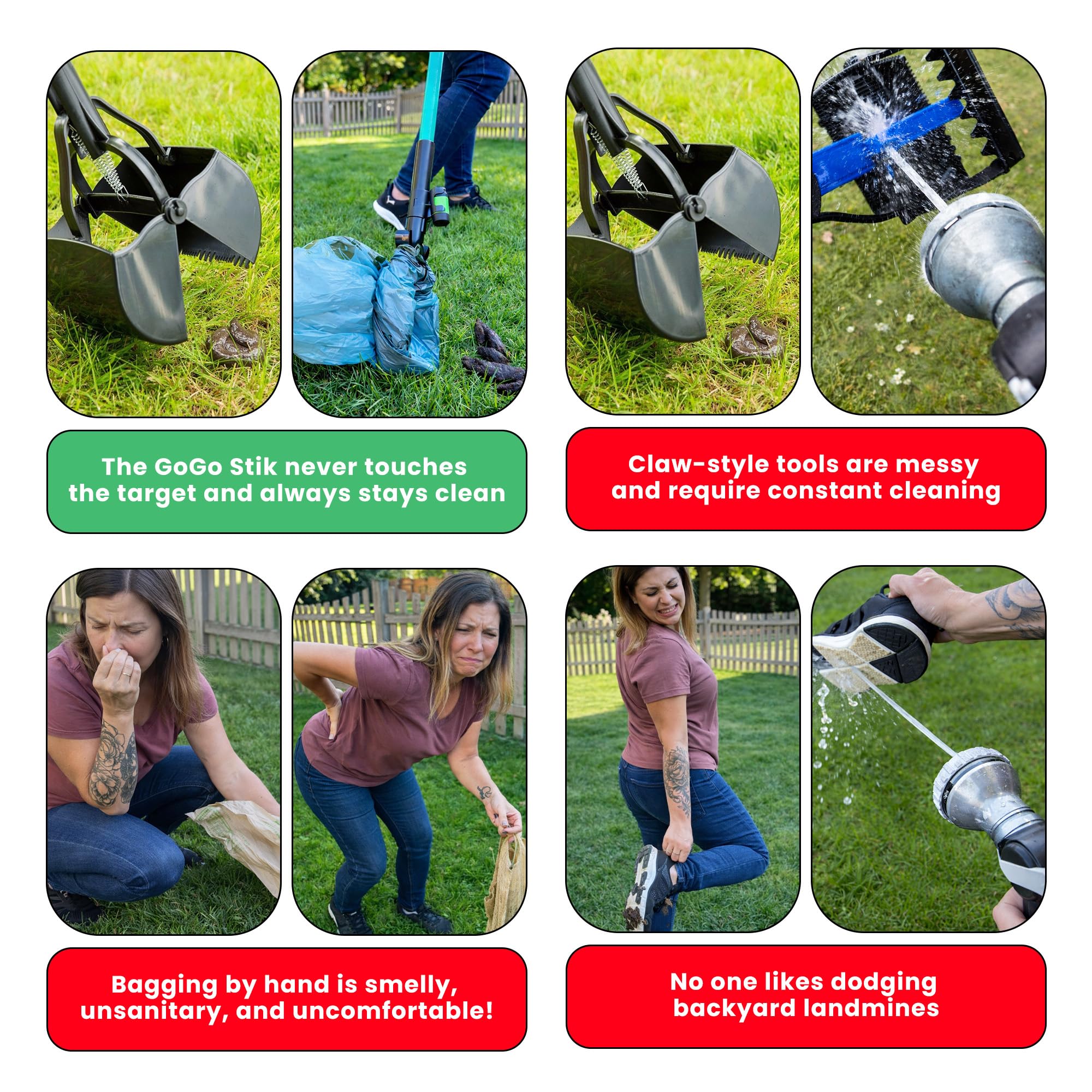 GoGo Stik XP – sacs plastiques ou sacs lourds compatibles pour grands travaux.