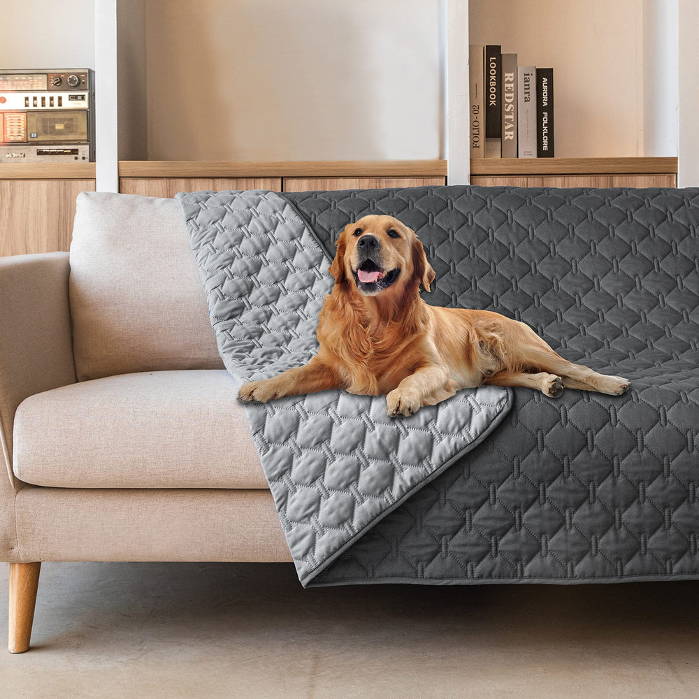 Gogobunny Couverture imperméable double-face 68x82 protégeant canapé et sols.