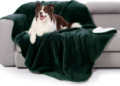 gogobunny Couverture-lit imperméable forêt verte 50x60, protège contre les déversements.