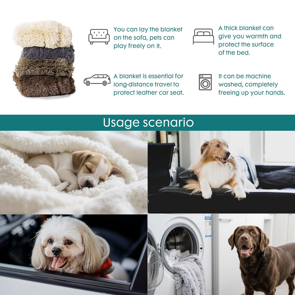 gogobunny-couverture-luxe-fausse-fourrure: sensation haut de gamme pour le repos des animaux.